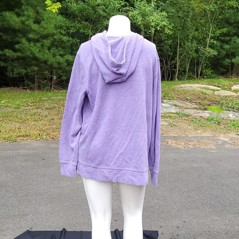 Old Navy Purple Hoodie Size Large - Picture 2 of 11